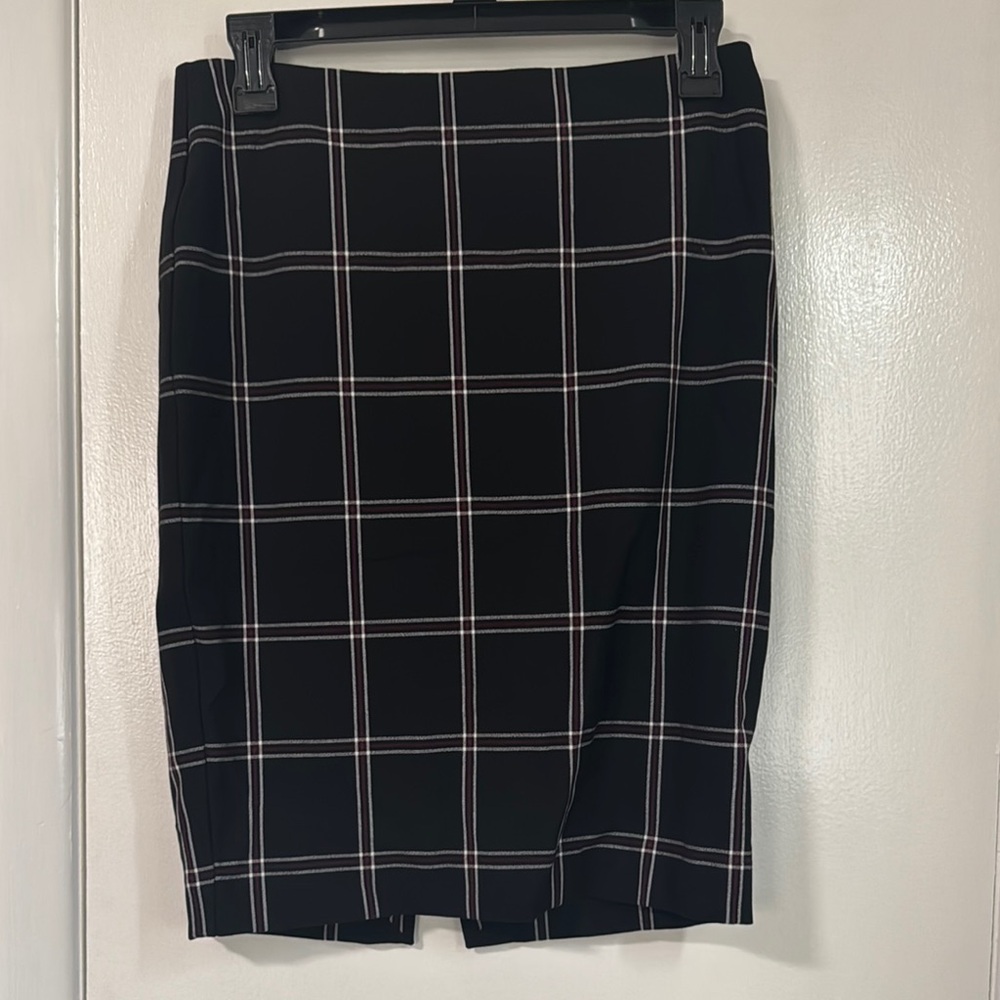 Express Black Knee-Length Pencil Skirt Work